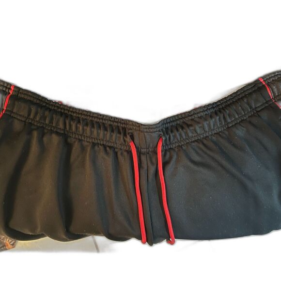 AND 1 3XL BLACK SWEATPANTS DRAWSTRING LONG PANTS ELASTIC WAIST - Picture 2 of 3